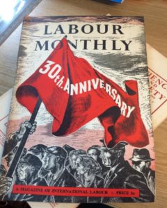 This is an example from the Political movements and parties category. It is an example of the Magazine of International Labour