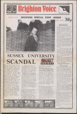 Brighton Voice Feb 1987 issue 123_page1_image1