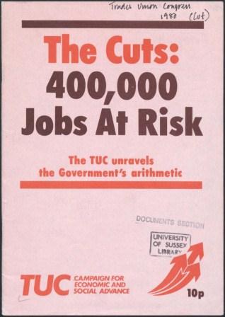 The Cuts - 400,000 jobs at risk_page1_image1