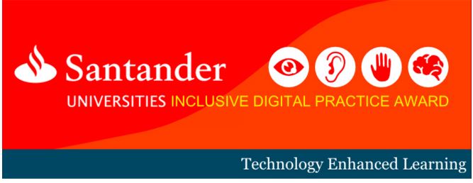 Inclusive teaching awards, sponsored by Santander Universities 
