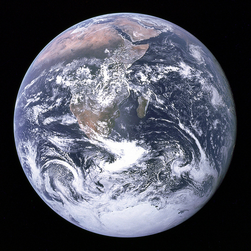 "Archive: The Blue Marble" flickr photo by NASA's Marshall Space Flight Center https://flickr.com/photos/nasamarshall/8250851747 shared under a Creative Commons (BY-NC) license