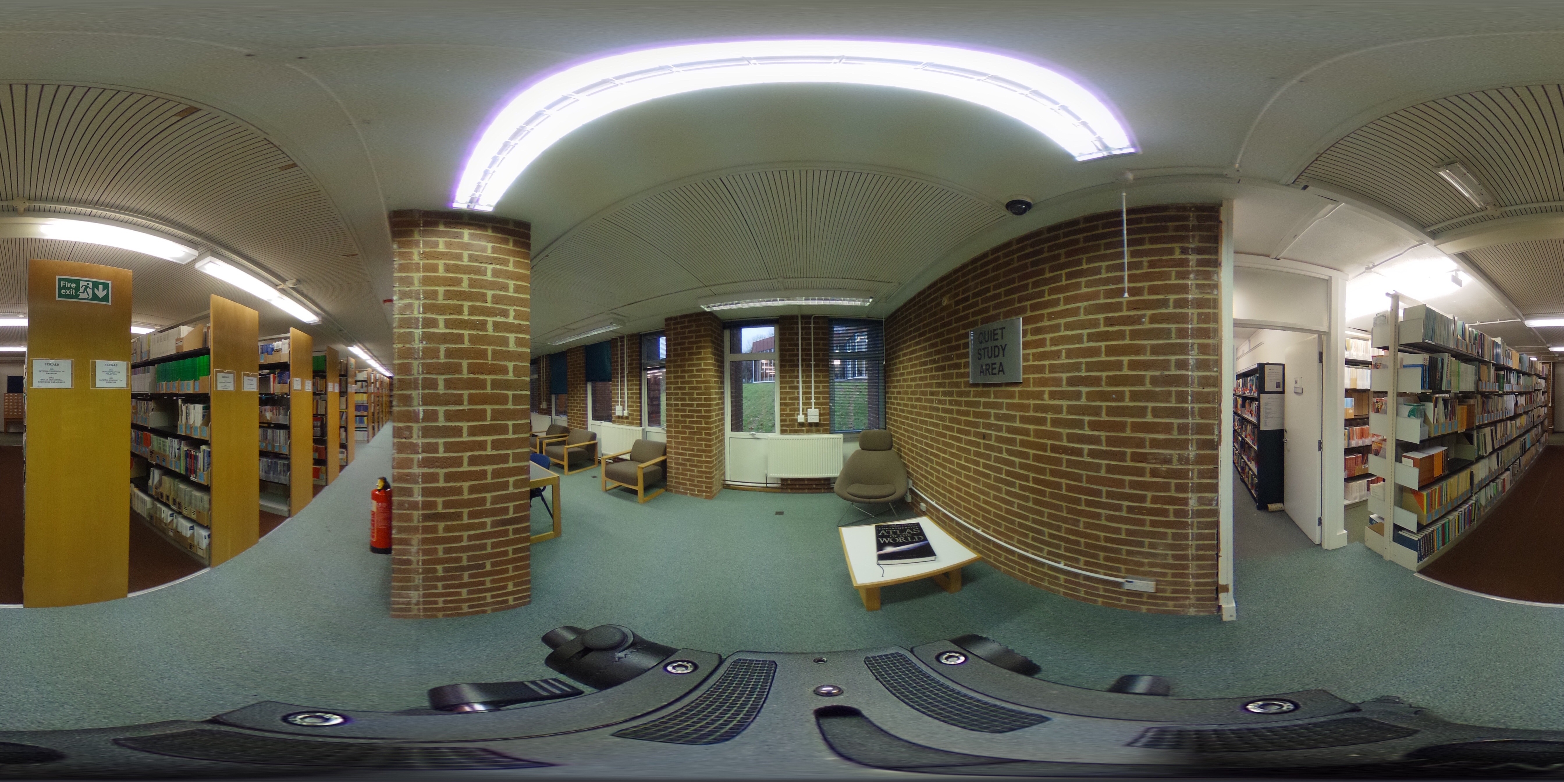 360 photo University of Sussex Library