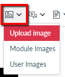 screenshot of image options