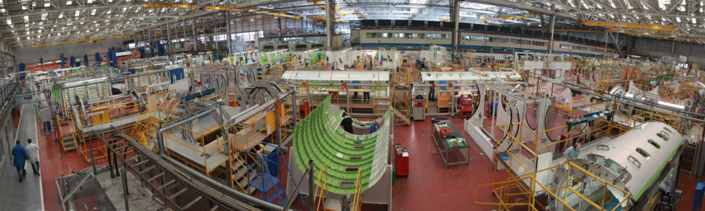 Image of Bombardier factory