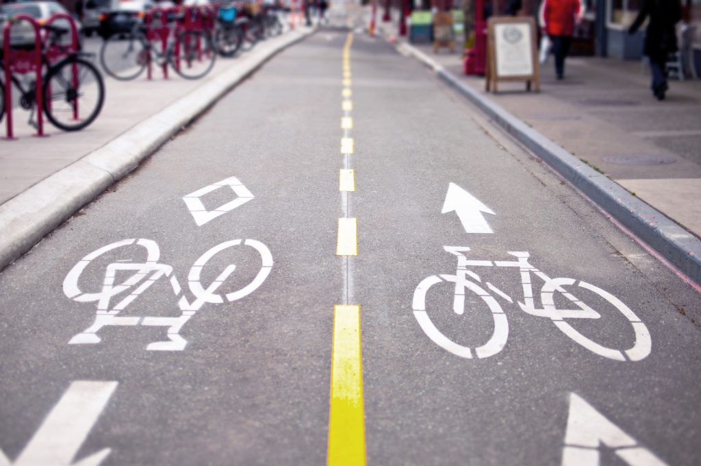 Cycle lane discount