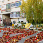 Bucharest,,Romania,-,November,04,,2015:,People,Bring,Tribute,In