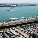Apapa Port Complex in Lagos, Nigeria
