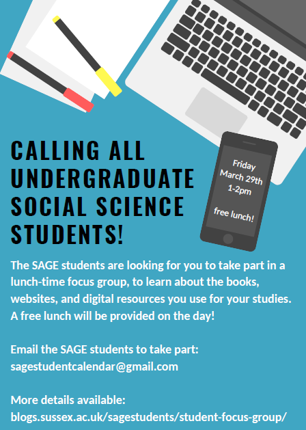 Social science students – join our focus group!