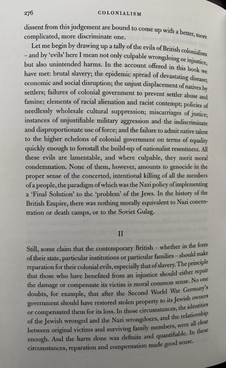 On Colonialism: A Response to Nigel Biggar’s Reply | Snapshots of Empire