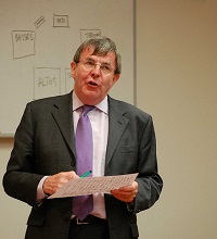 Photograph of Professor Gordon MacKerron smiling