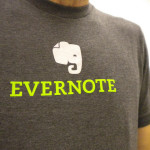Evernote image on t-shirt