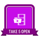 Take 5 Open badge