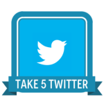 Take 5 Twitter badge