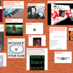 a Padlet wall