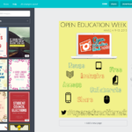 Canva editing interface