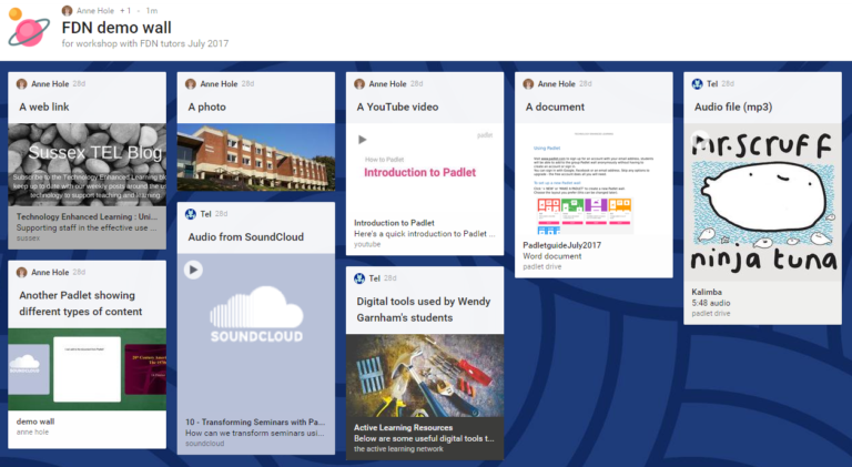 Padlet For Collaborative Learning Technology Enhanced Learning 9194