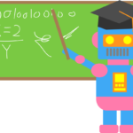 AI teacher – graphic by George Robinson