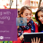 Working with friends using OneNote