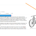 Illustrative image – The accessibility checker has displayed a box allowing the text colour within the blue overlay to be altered.